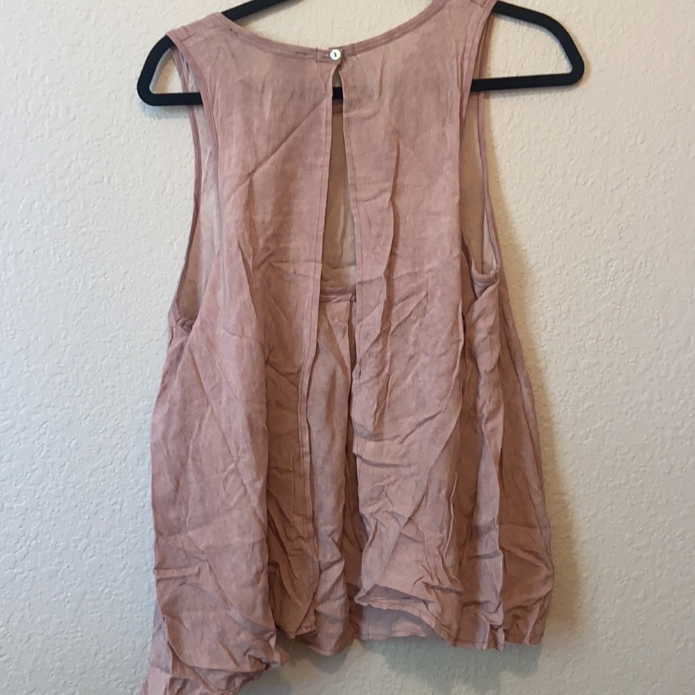 Pink Faded Tank - Picture 3 of 4